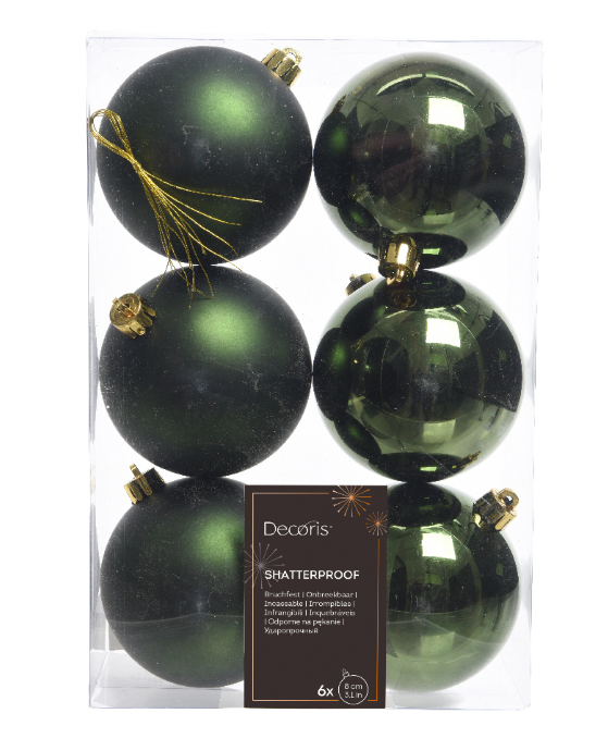 Bubble pine green 8cm