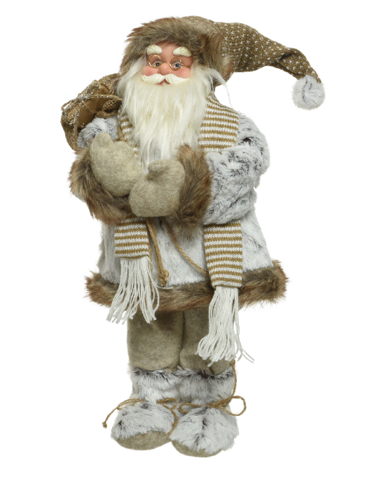 Santa polyester tinsel, scarf