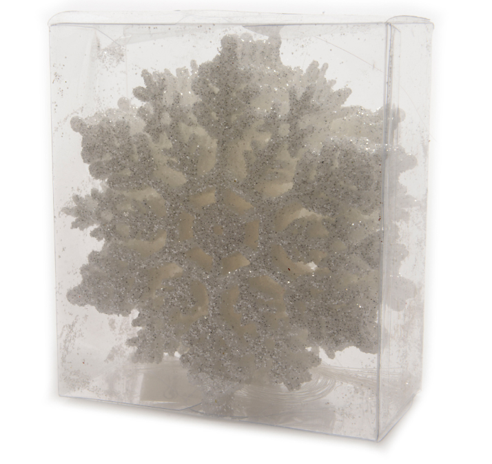 Snowflake plastic glitter 1