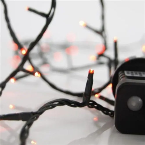 100 LED Red Christmas String Lights - 5cm Spacing - Indoor (IP44)