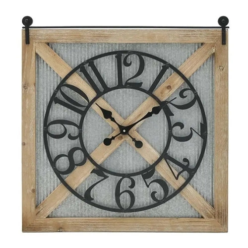 Wooden antique clock