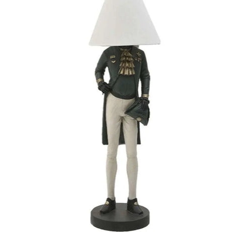 RESIN FLOOR LUMINAIRE MALE FIGURE