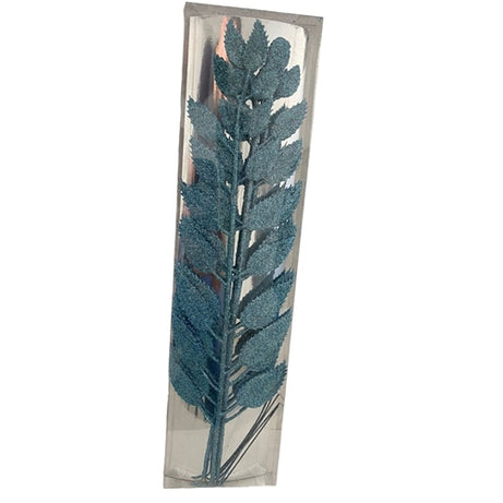 Blue leaves decorative