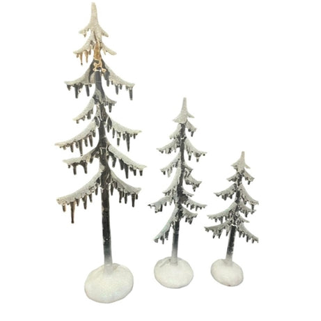 Christmas tree Icicle (set of three)