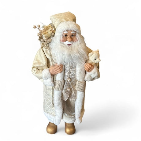 Gold santa claus 60cm