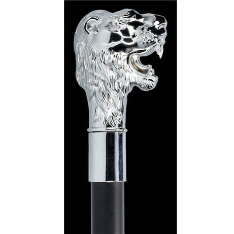 Standard silver lion stick