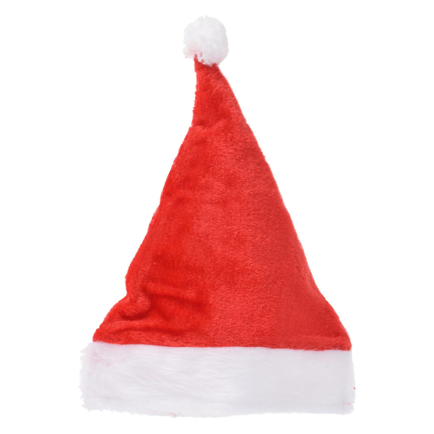 Christmas Hat Red White Trim 40X30Cm