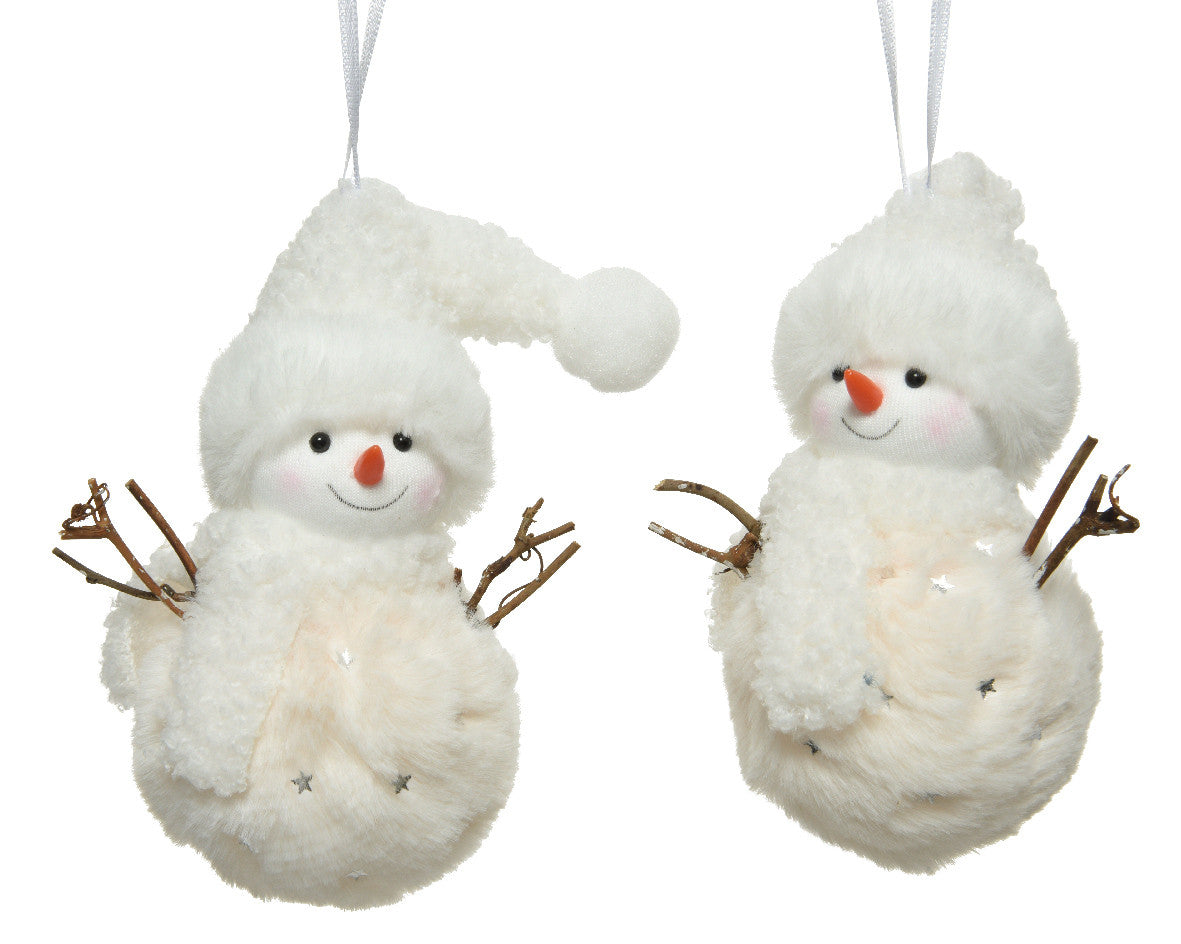 White Snowman Size 7.5 cm