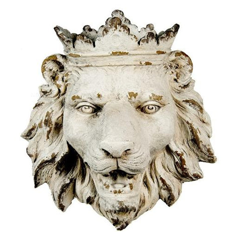 Decoration lion white figure