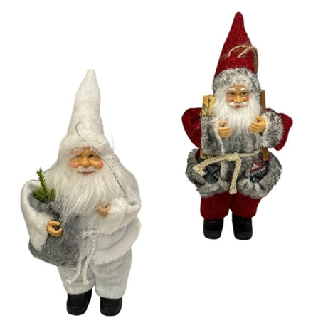 Santa Claus Christmas decor (Red or white) S