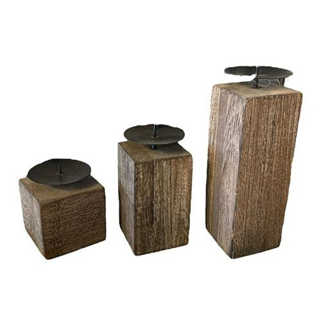 Candle Holders (set of three)