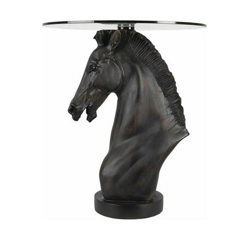 Horse Side table (black)