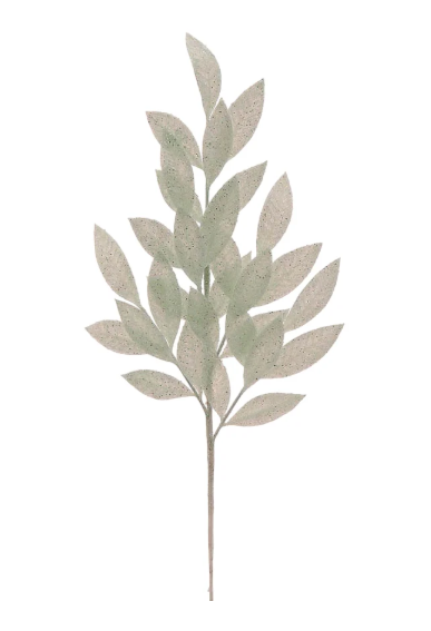 Light Green Branch with Leaves – 68cm