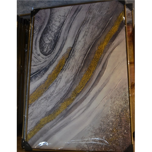 swirl painting 60x90 cm