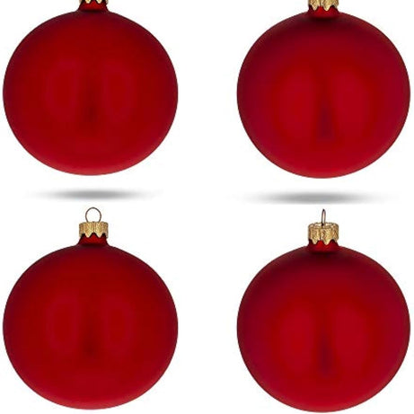 10cm/4pcs Ball red pack