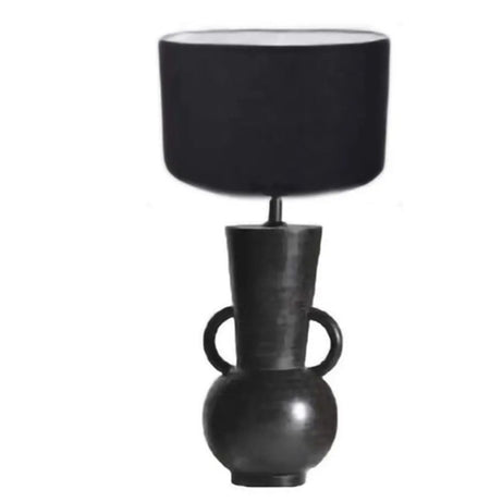 WOODEN TABLE LUMINAIRE BLACK