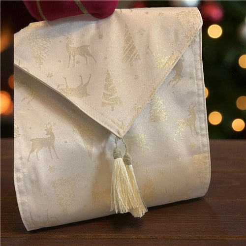 Champagne christmas runner