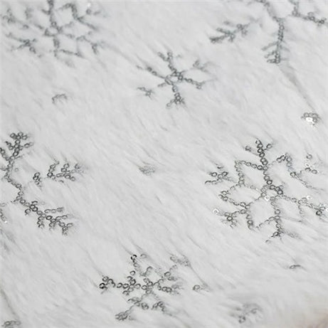 Silver snowflake skirt