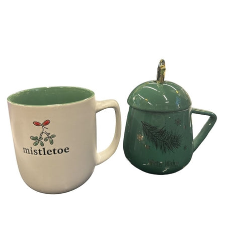 Christmas mug Green + sugar mug