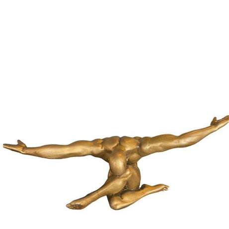 Yoga golden figure