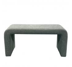 Fabric bench dark