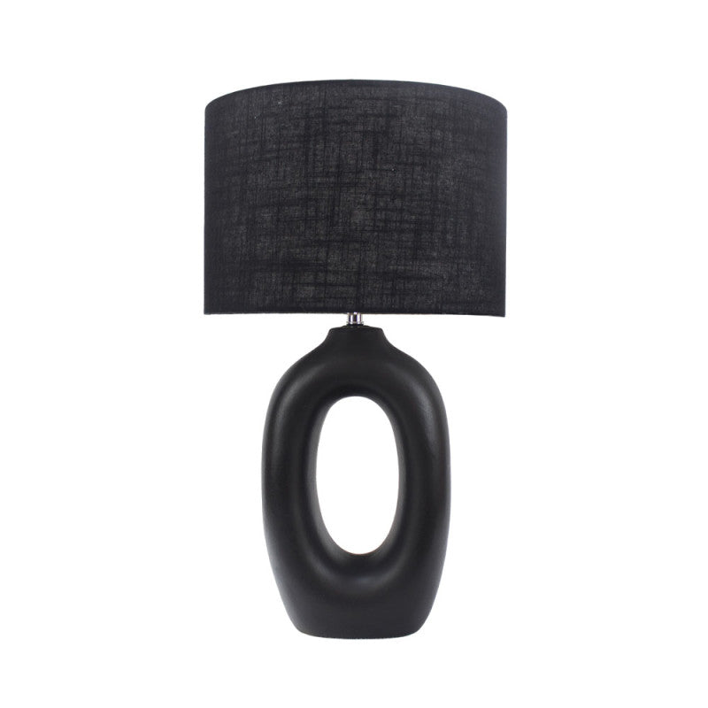 Galeb black side lamp