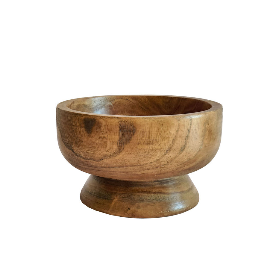 wooden cedar bowl
