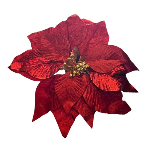 Red poinsettia  27cm