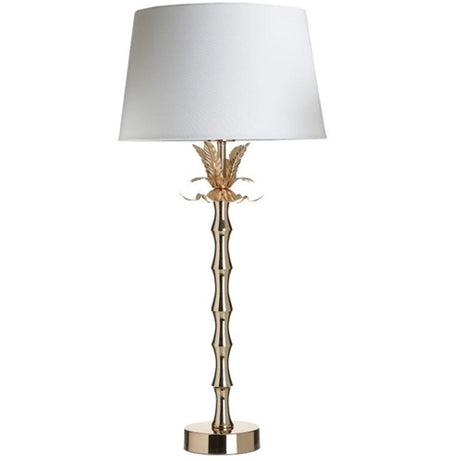 Golden tree side lamp