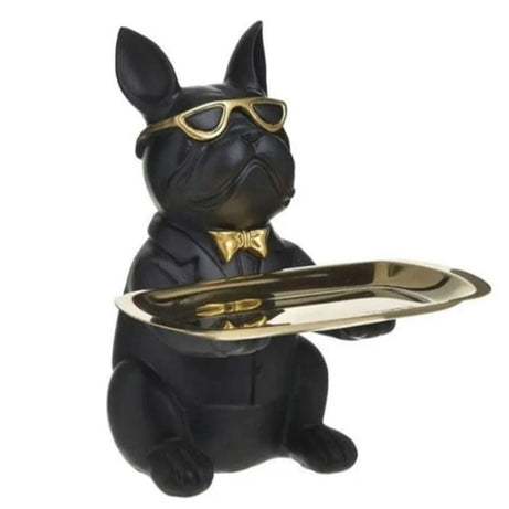 Resin dog holding tray