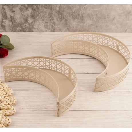 Hilal set (2pcs) ivory