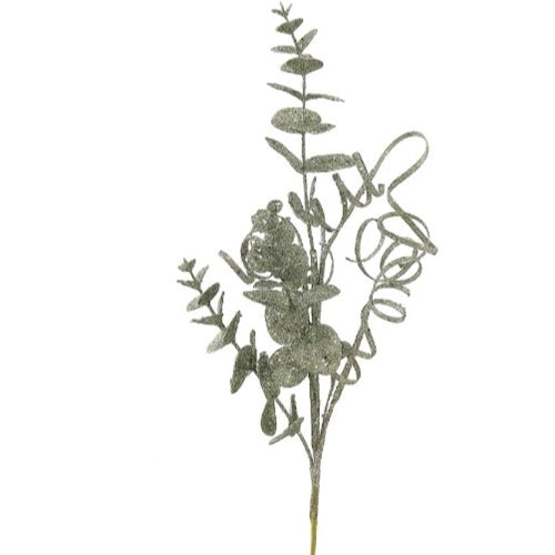 Slate Green Curly Branch – 72cm