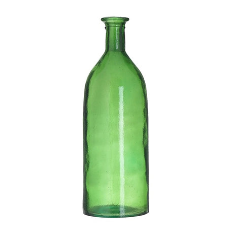 GLASS VASE GREEN 2