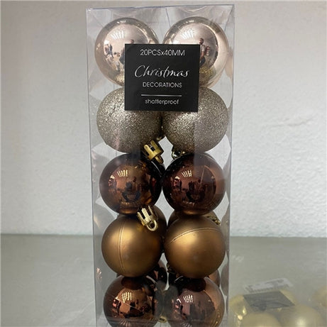 Christmas Decoration balls champagne