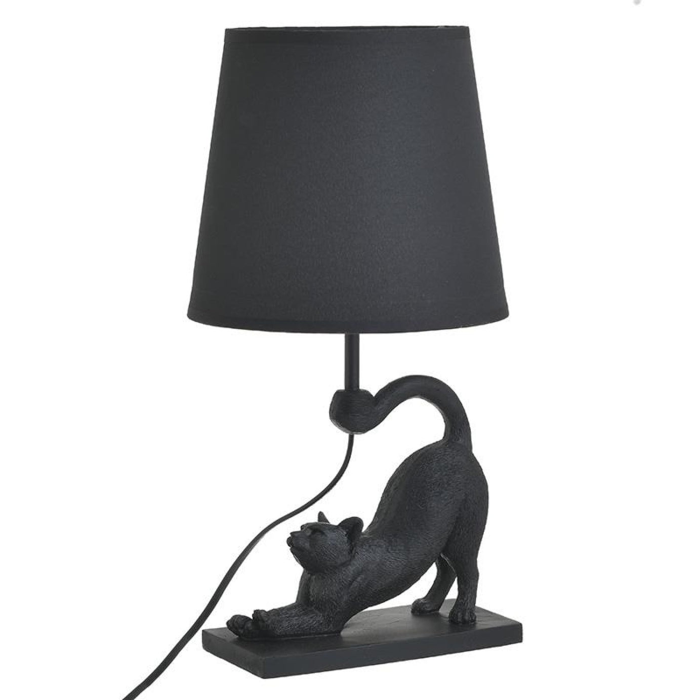 Cat side lamp ( Black )