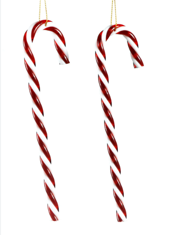Candy Cane Ornament Set (2pcs) – 18cm