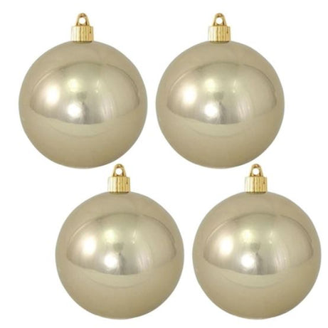 10cm/4pcs Ball champagne pack