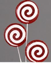 Branch w/candy in red & white