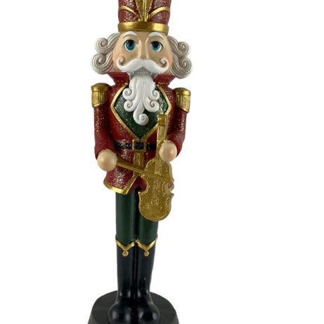 Polyresin red & green standing 23cm