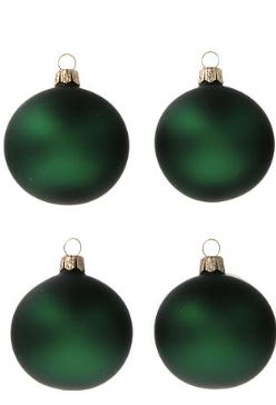 10cm/4pcs Ball dark green pack