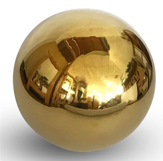 25cm ball gold