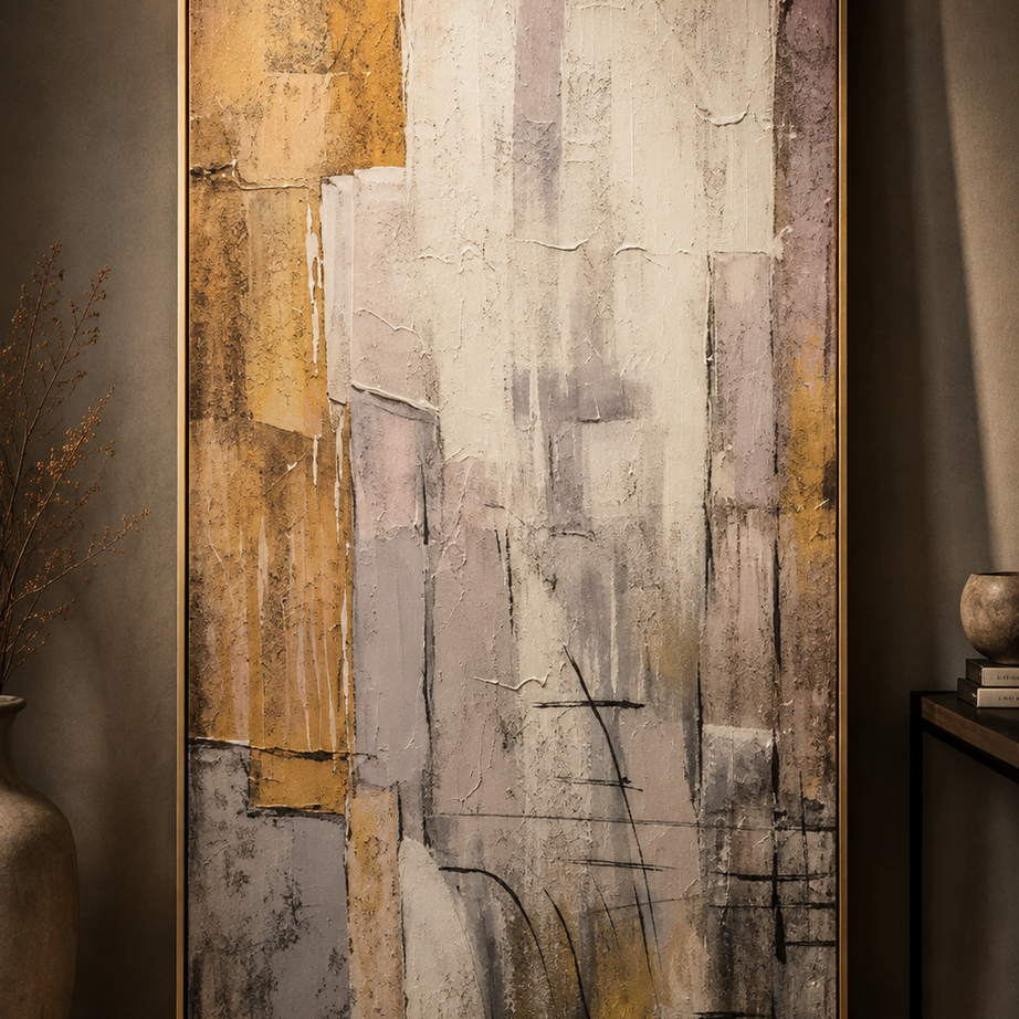scratched painting 140x70