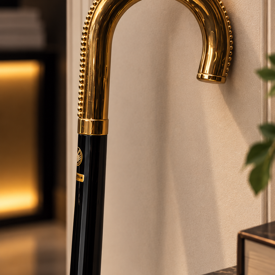 Luxury gold curve stick