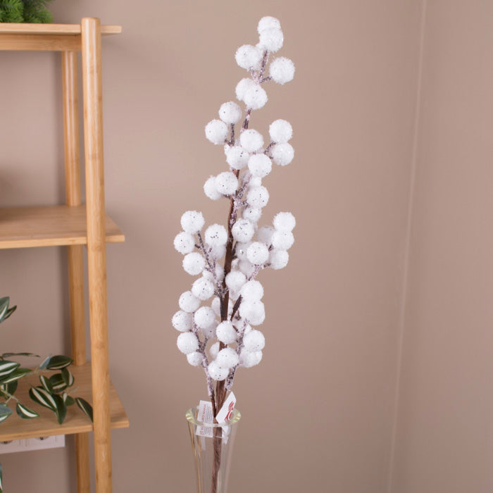 White Pearl Decorative Branch