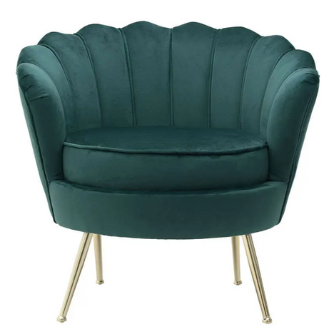 Green Velvet armchair