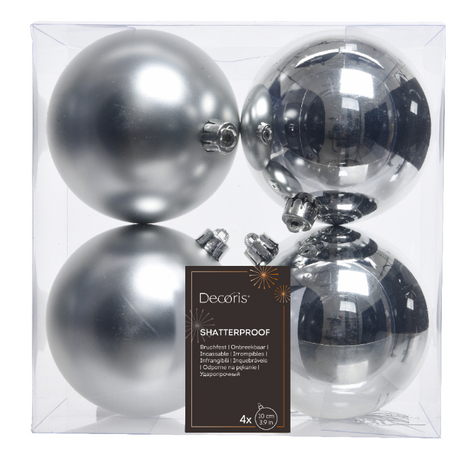 Bubble silver D.10cm