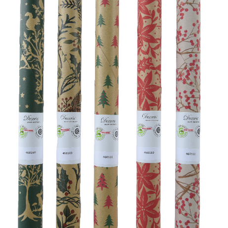 Giftwrapping paper 5ass