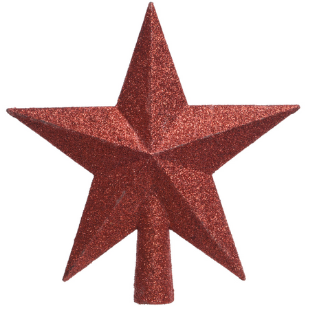 Treetopper star red