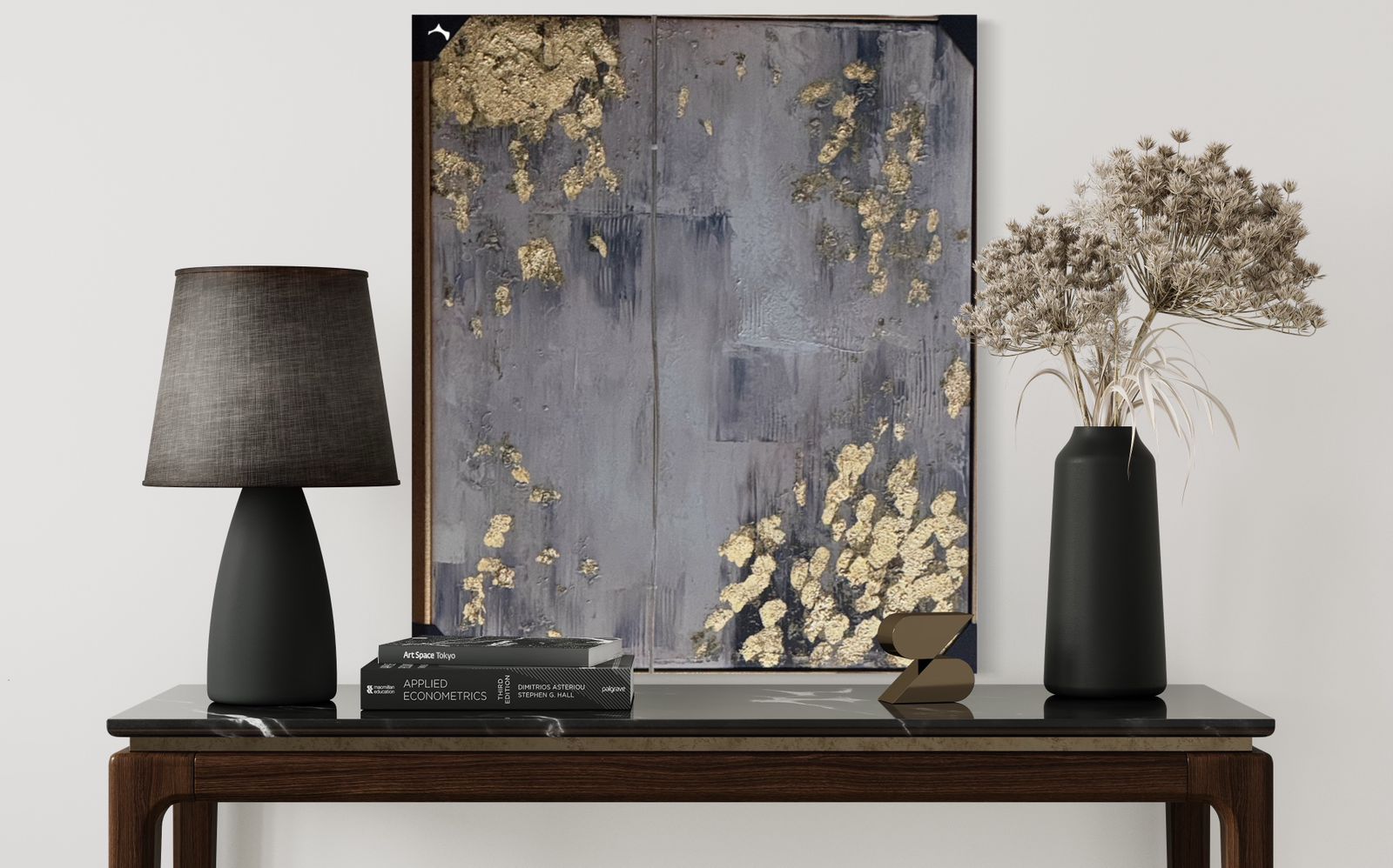 Gold spots painting 80x80