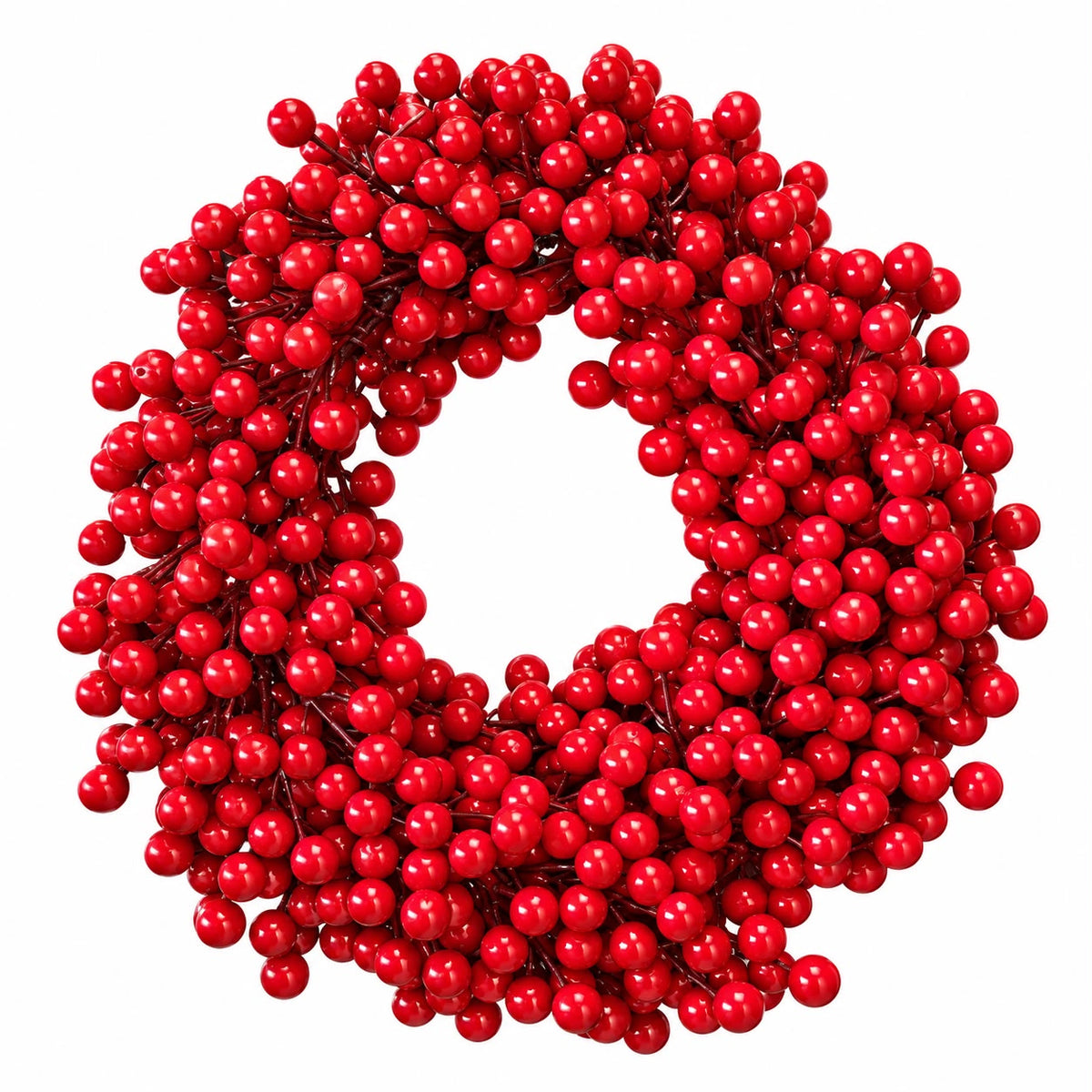 Red Cherry Christmas Wreath – Style 2